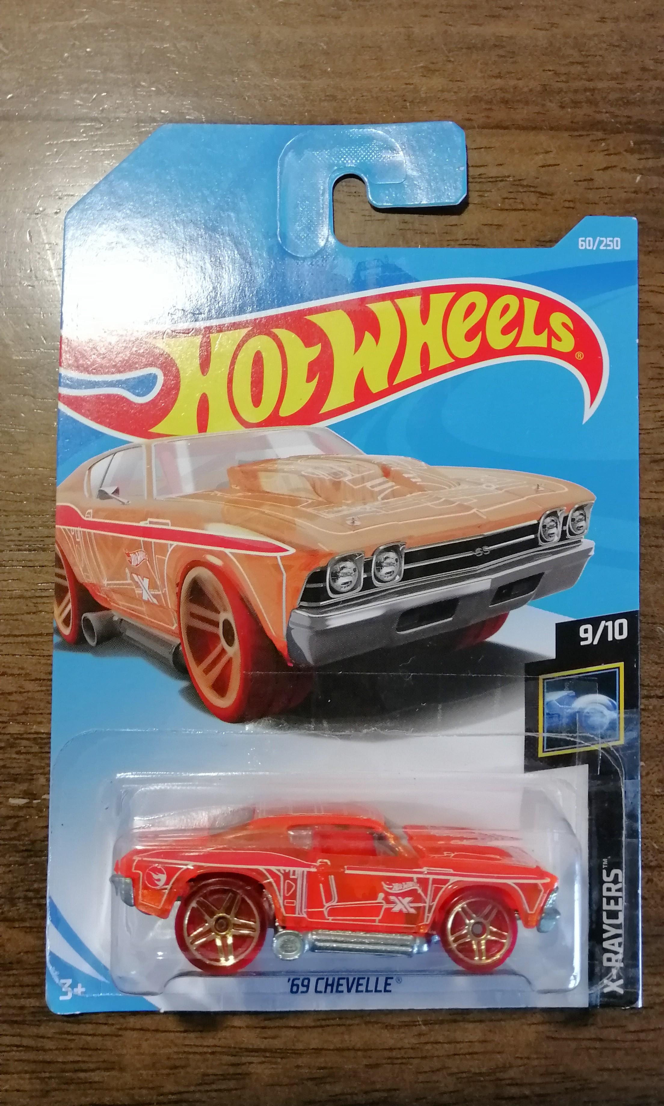 Hot Wheels 69 Chevelle X Raycers Treasure Hunt Hobbies Toys