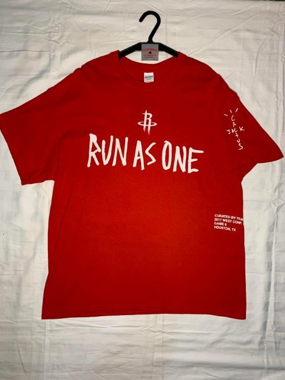 Houston Rockets X Cactus Jack Travis Scott Tee Men s Fashion