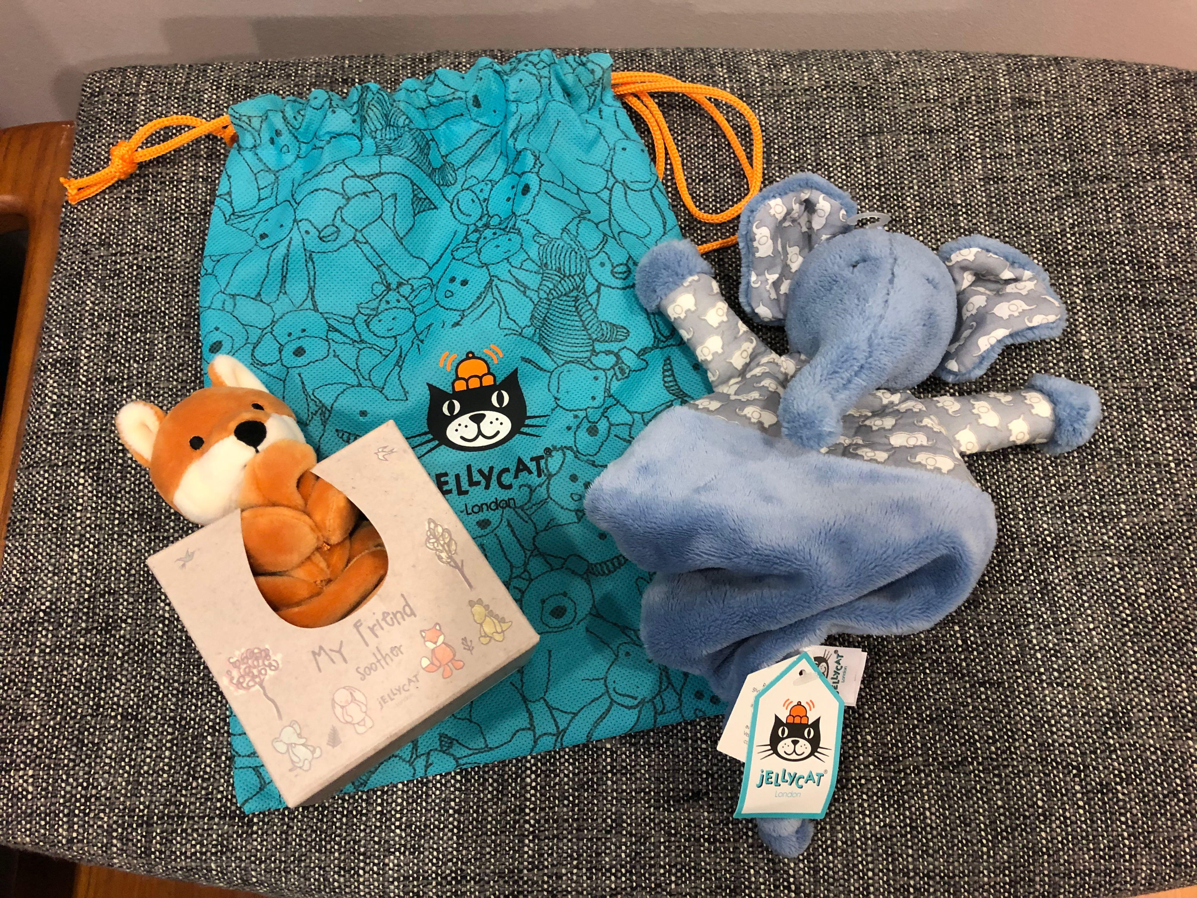 Jellycat store fox soother