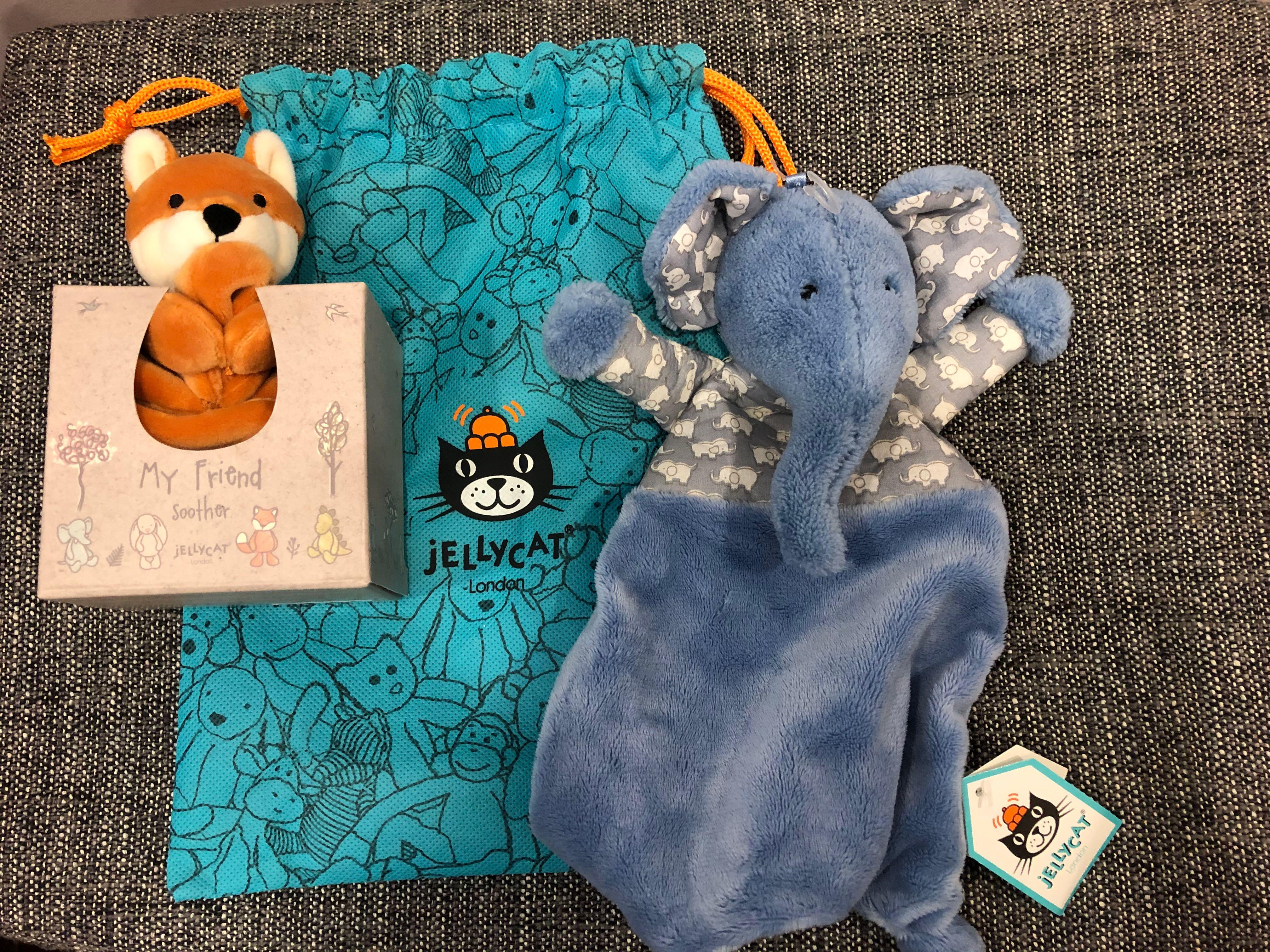 Jellycat fox shop soother
