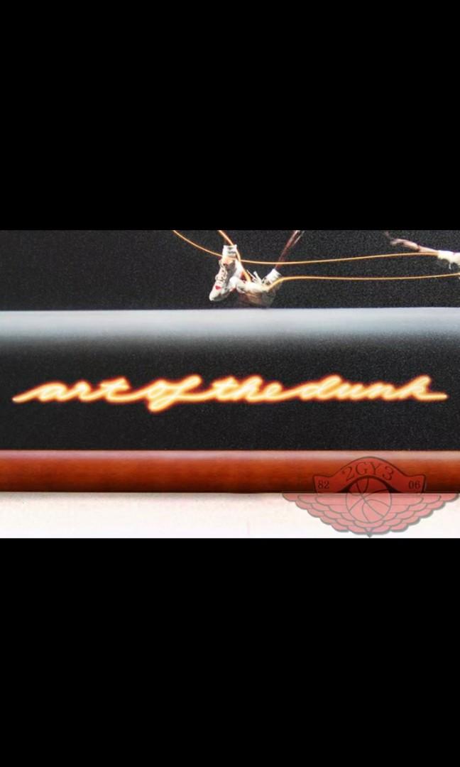 Jordan nike art of the dunk poster 佐敦nba, 運動產品, 運動與體育, 運動與體育 球拍和球類運動