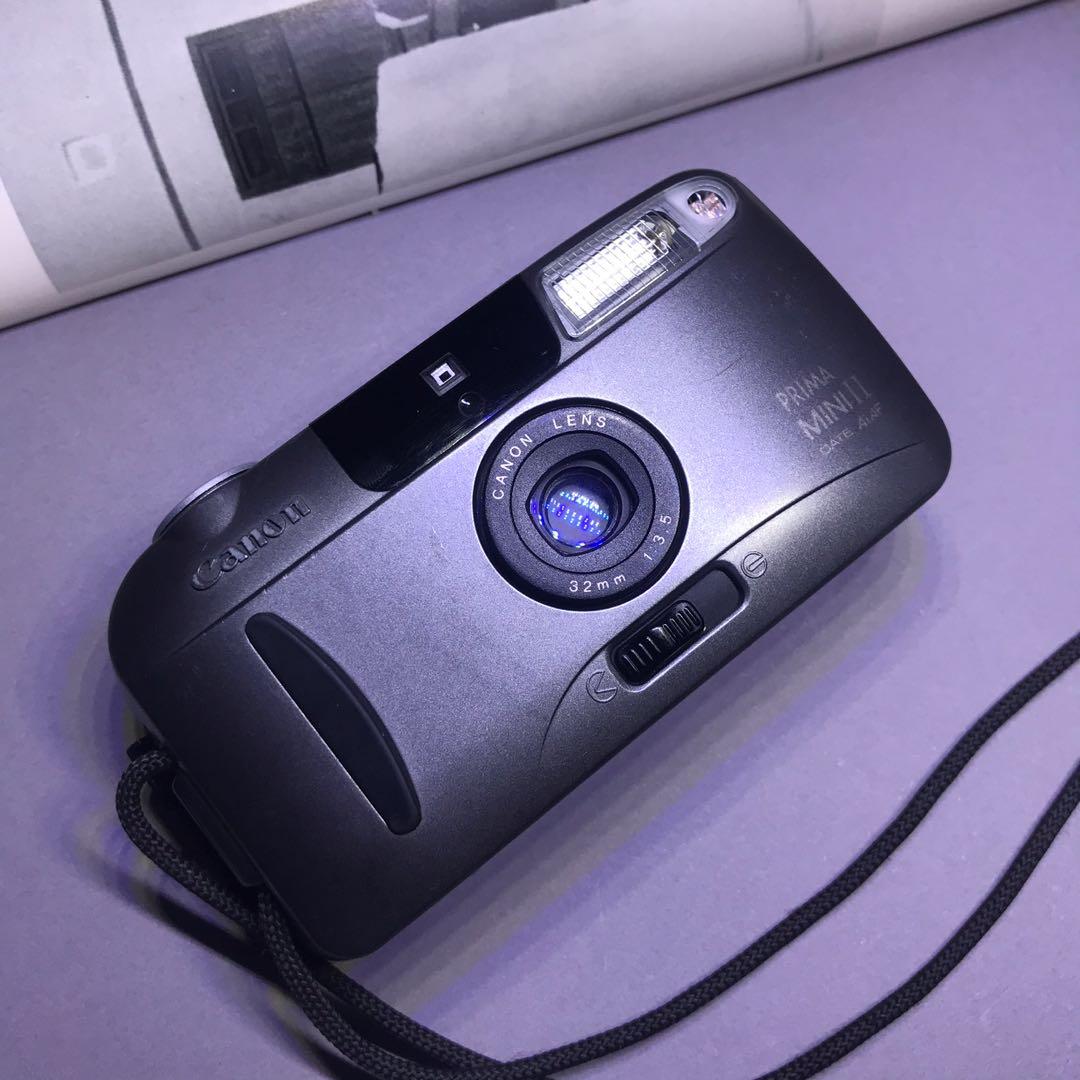 kamera analog canon prima mini ii