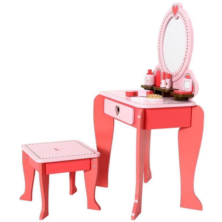 Childrens wooden makeup table 2025