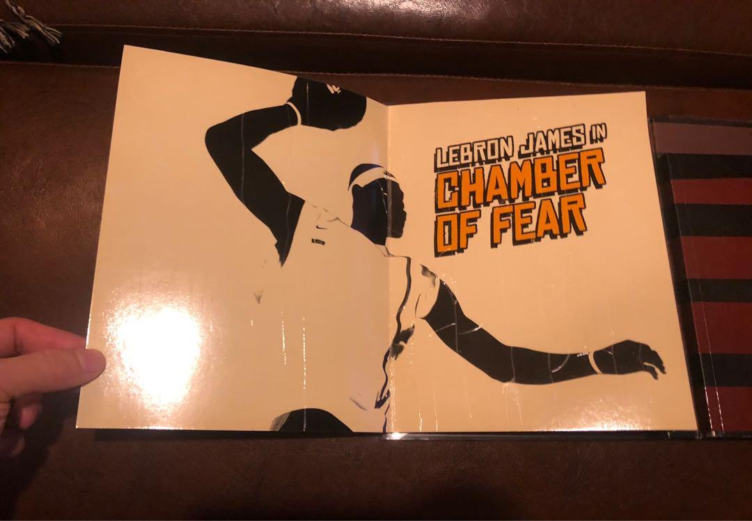 LeBron James Chamber of Fear Nike event Book Vintage Rare Carousell