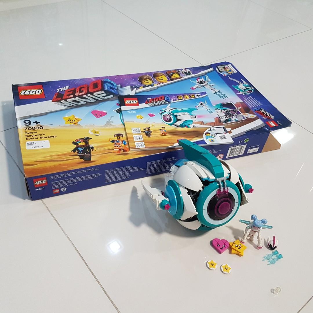 Lego 70830 Sweet Mayhem's Systar Starship - Lego Movie 2, Hobbies ...