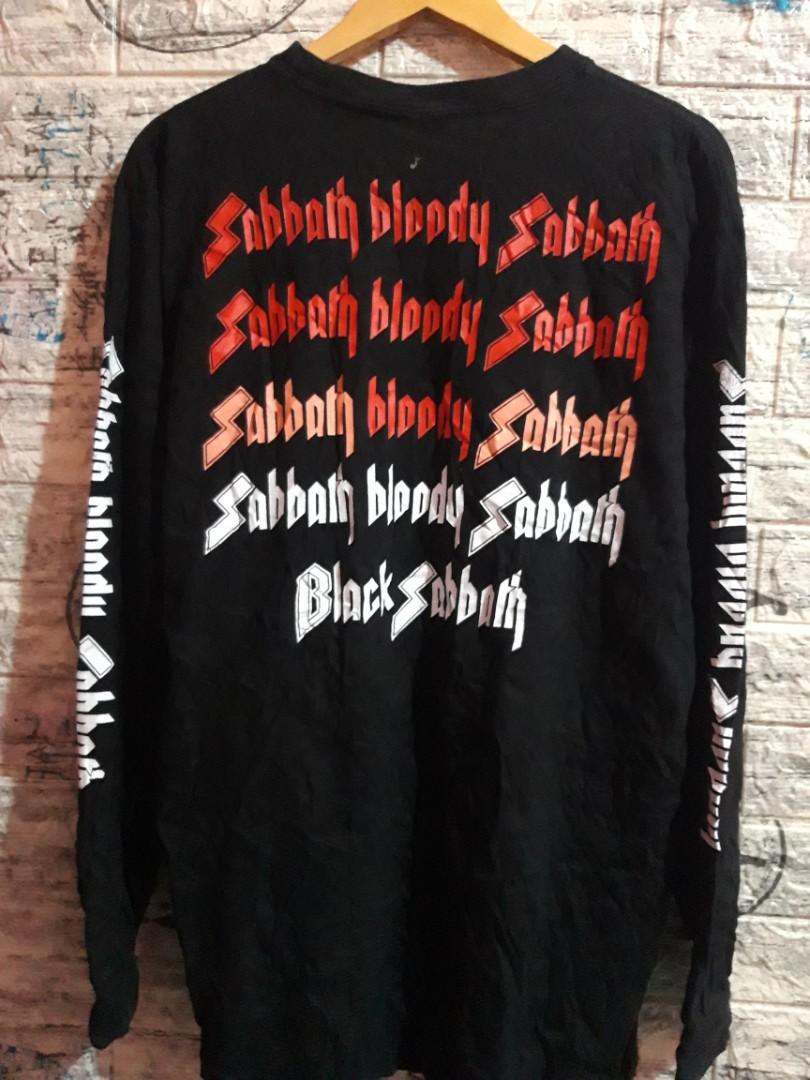 Supreme black sabbath long hot sale sleeve