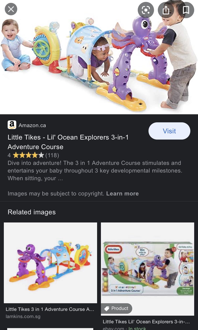 Little tikes 3 in discount 1 ocean adventure course