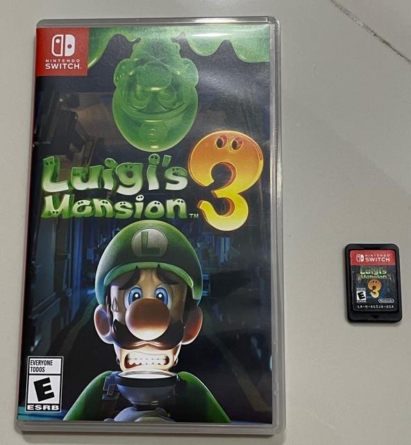 Luigi Mansion 3 Nintendo Switch Video Game Cartridge Physical Luigi s Mansion 3
