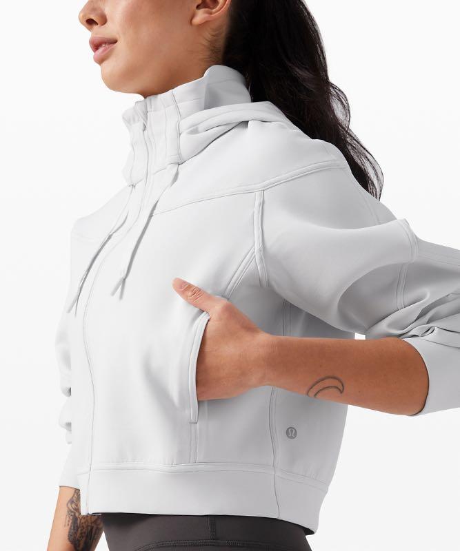 Lululemon Rogue Renegade Zip Hoodie in Alpine White Size 2 Men s Fashion Activewear on Carousell