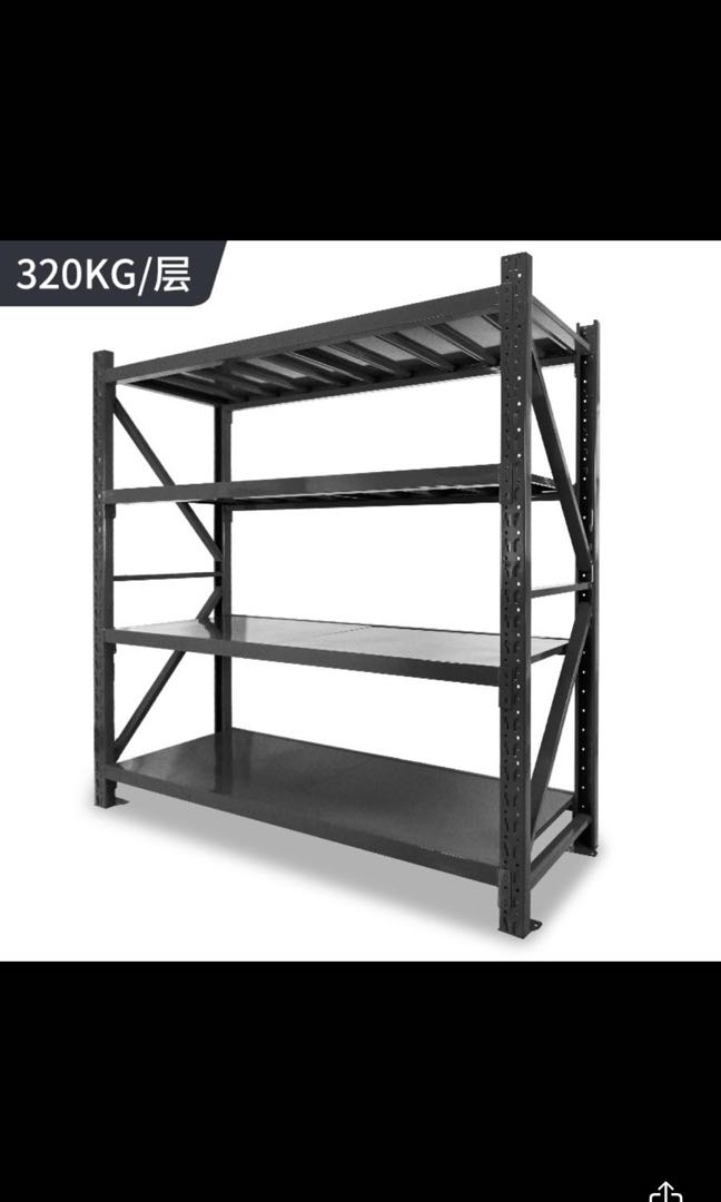 Metal Storage Rack for Bomb Shelter Store Room, Furniture & Home Living