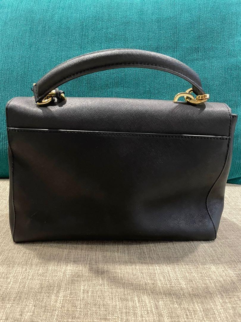Ava leather handbag Michael Kors Silver in Leather - 34537552