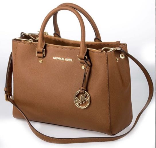 Michael Kors brown bag, Women's Fashion, Bags & Wallets, Tote Bags