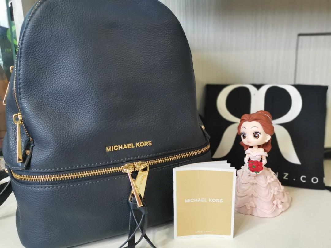 Michael kors new arrivals navy backpack