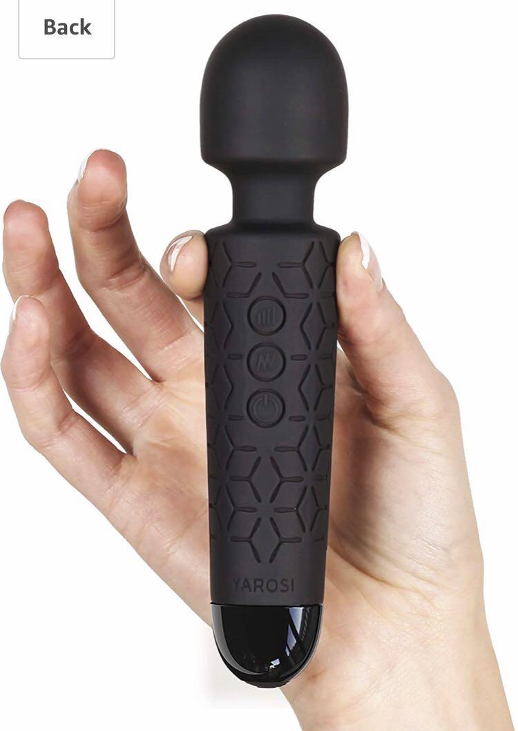 Micro Personal Massage Wand By Yarosi Smallest And Strongest Cordless Handheld Massager Powerful Best For Travel