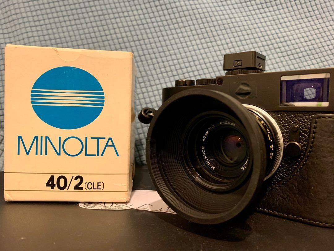 MINOLTA M-ROKKOR 40MM F2 (Leica M mount), 攝影器材, 鏡頭及裝備