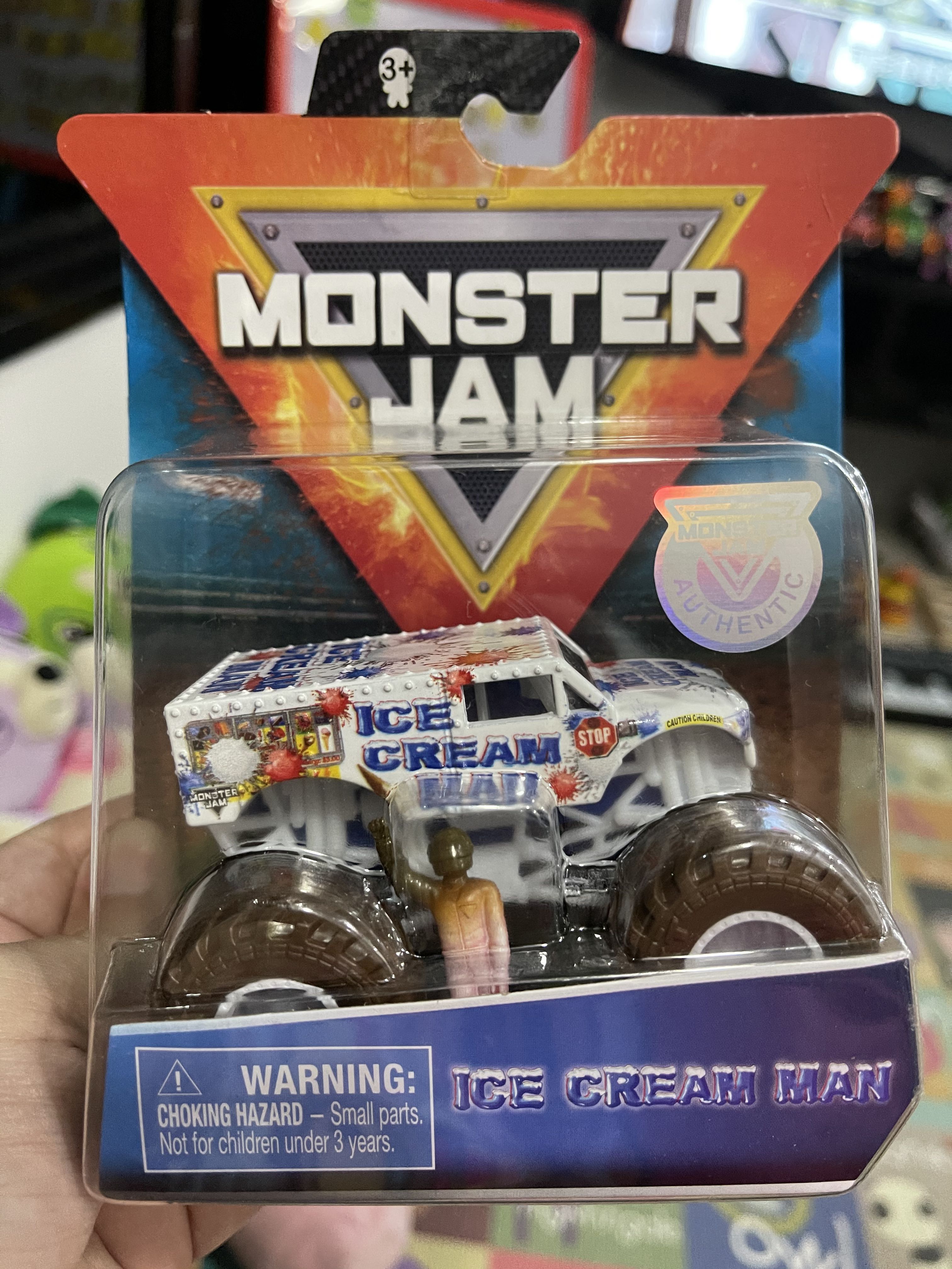 Monster Jam , Ice cream Man Monster Truck, Hobbies & Toys, Toys & Games on Carousell