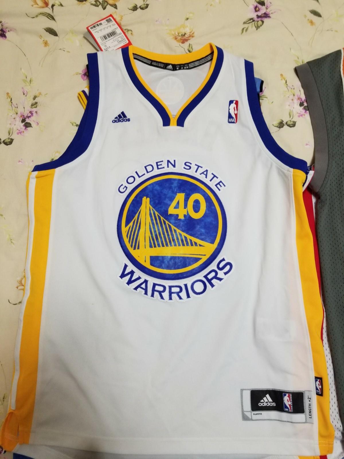 Adidas Nba David Lee Golden State Warriors Jersey #10 Swingman Sz L