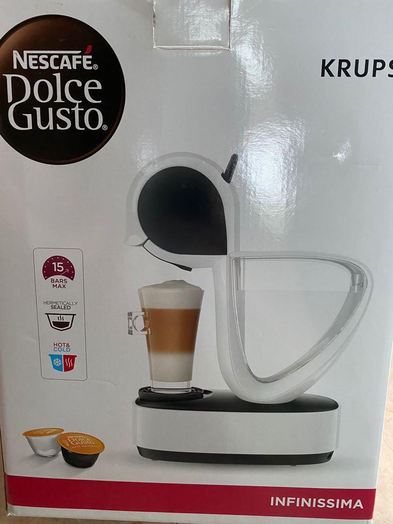 Nescafe Dolce Gusto INFINISSIMA Coffee Machine (Black), TV & Home