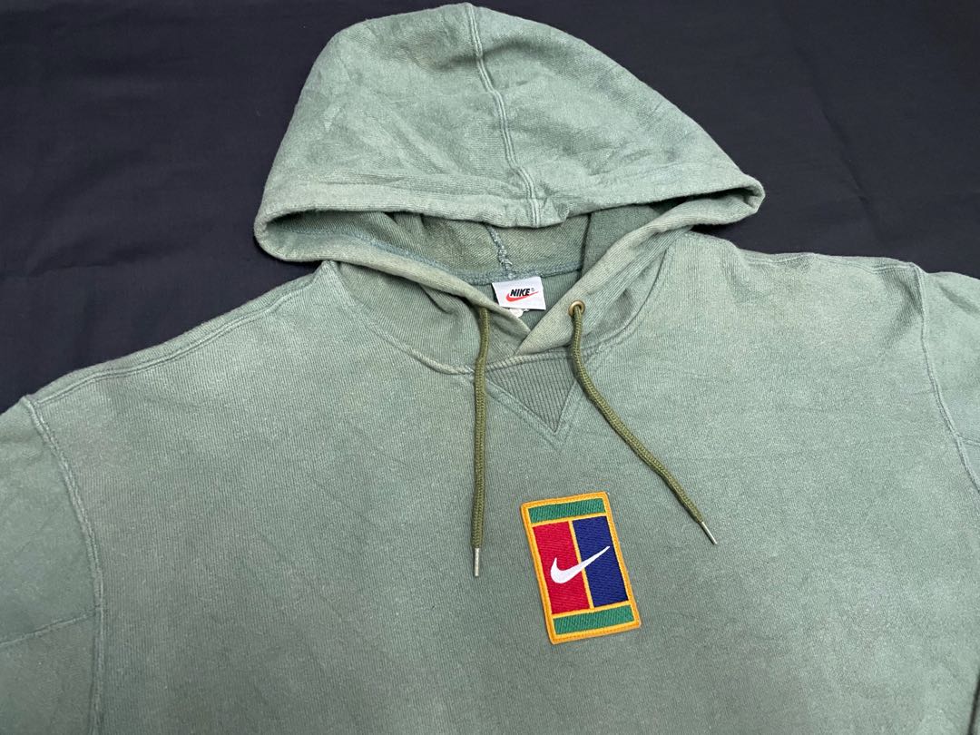 Green nike sales hoodie vintage