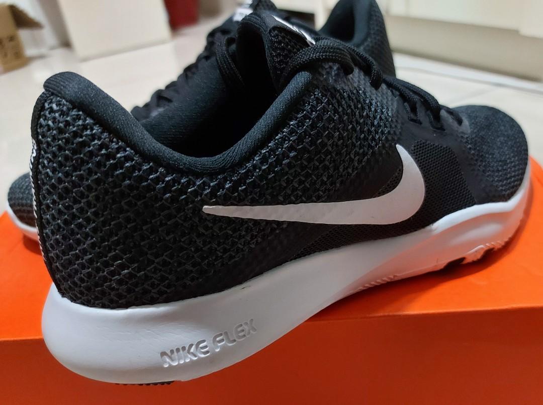 Nike Flex Trainer 8 UK5 Black White Women s Fashion Footwear