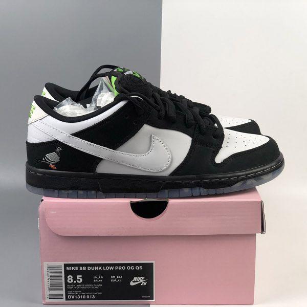 nike sb dunk low pro og qs panda pigeon