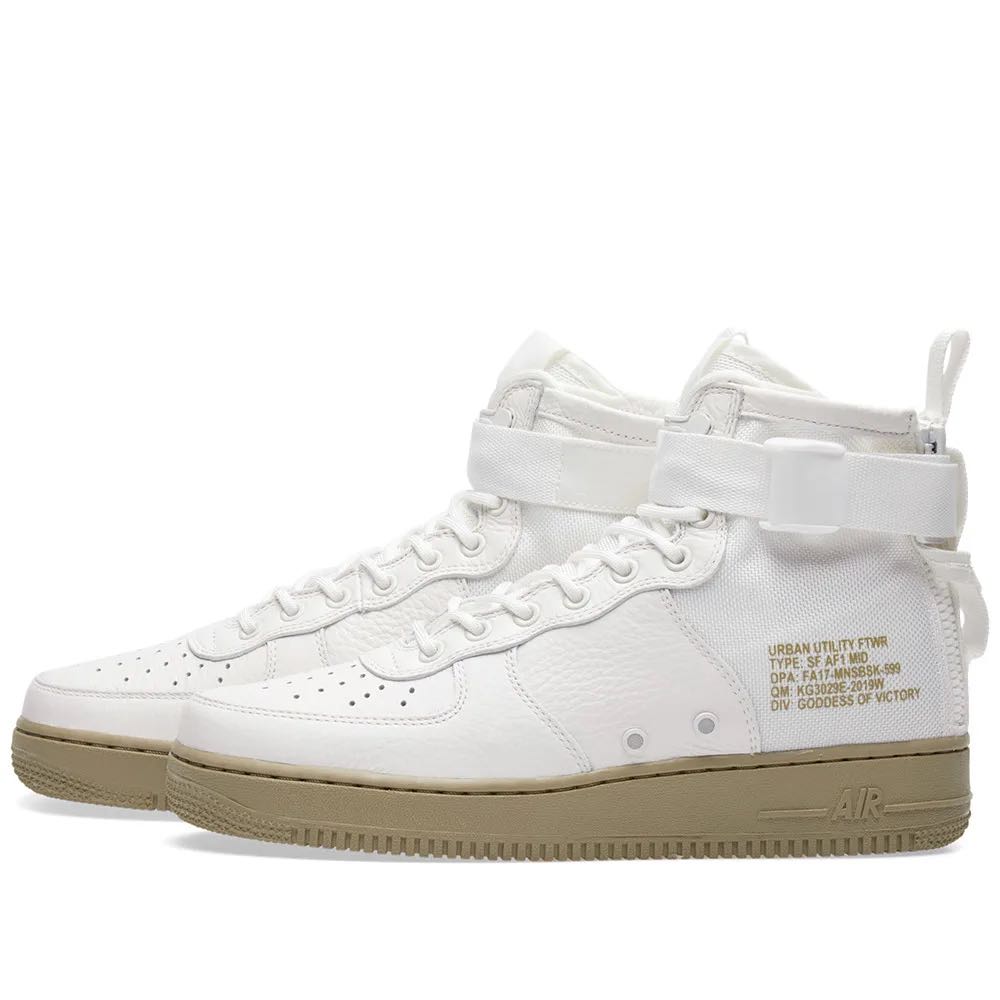 Nike SF Air Force 1 Mid neutral olive Men s Fashion Footwear