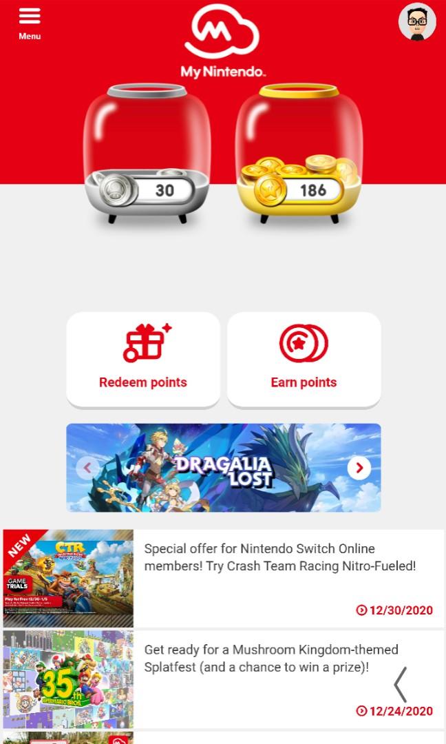 Nintendo point codes 2020 hotsell