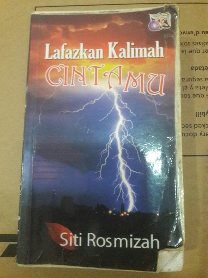 Novel Lafazkan Kalimah Cintamu Preloved Books Stationery Books On Carousell