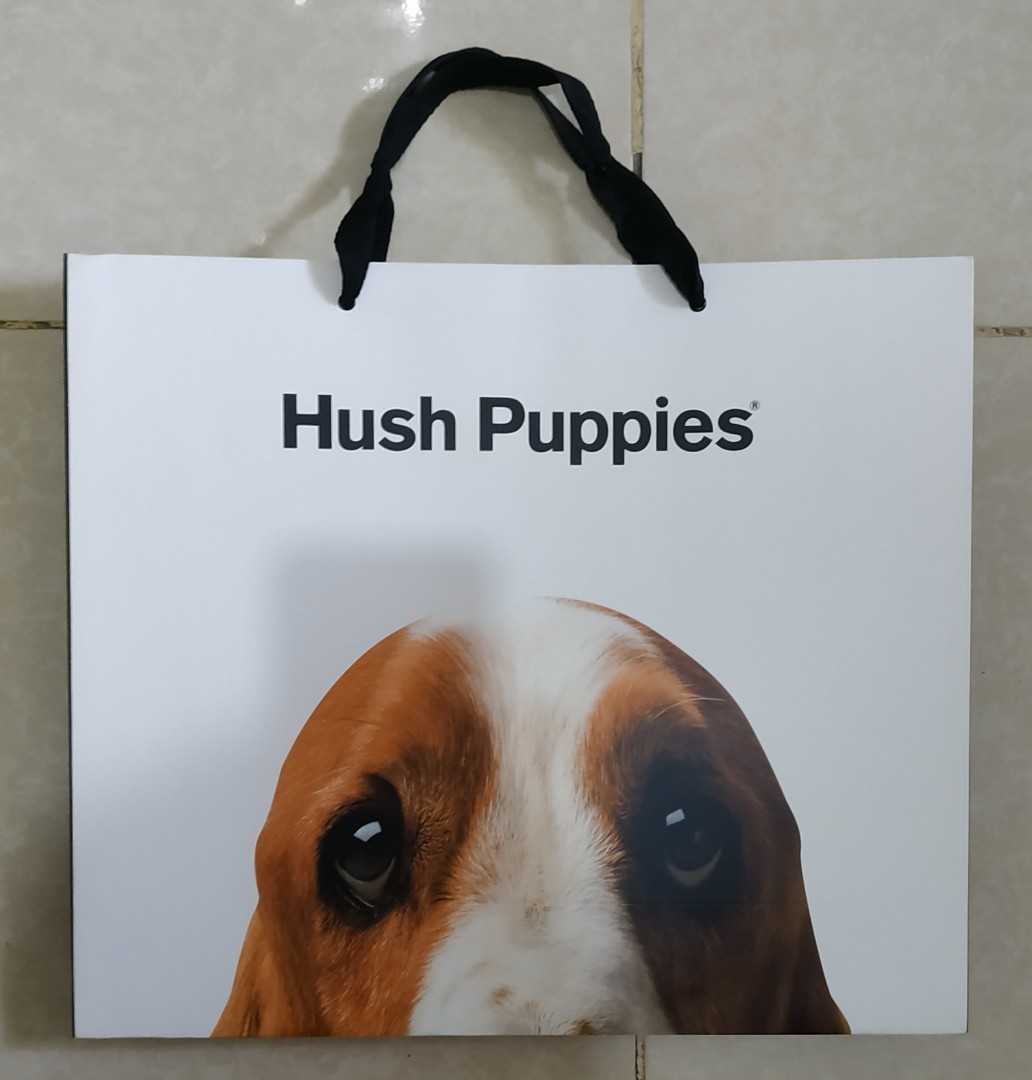 Paper bag hush puppies store