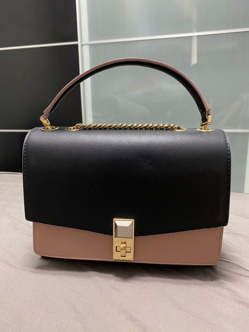Pedro structured flap shoulder bag Women s Fashion Bags
