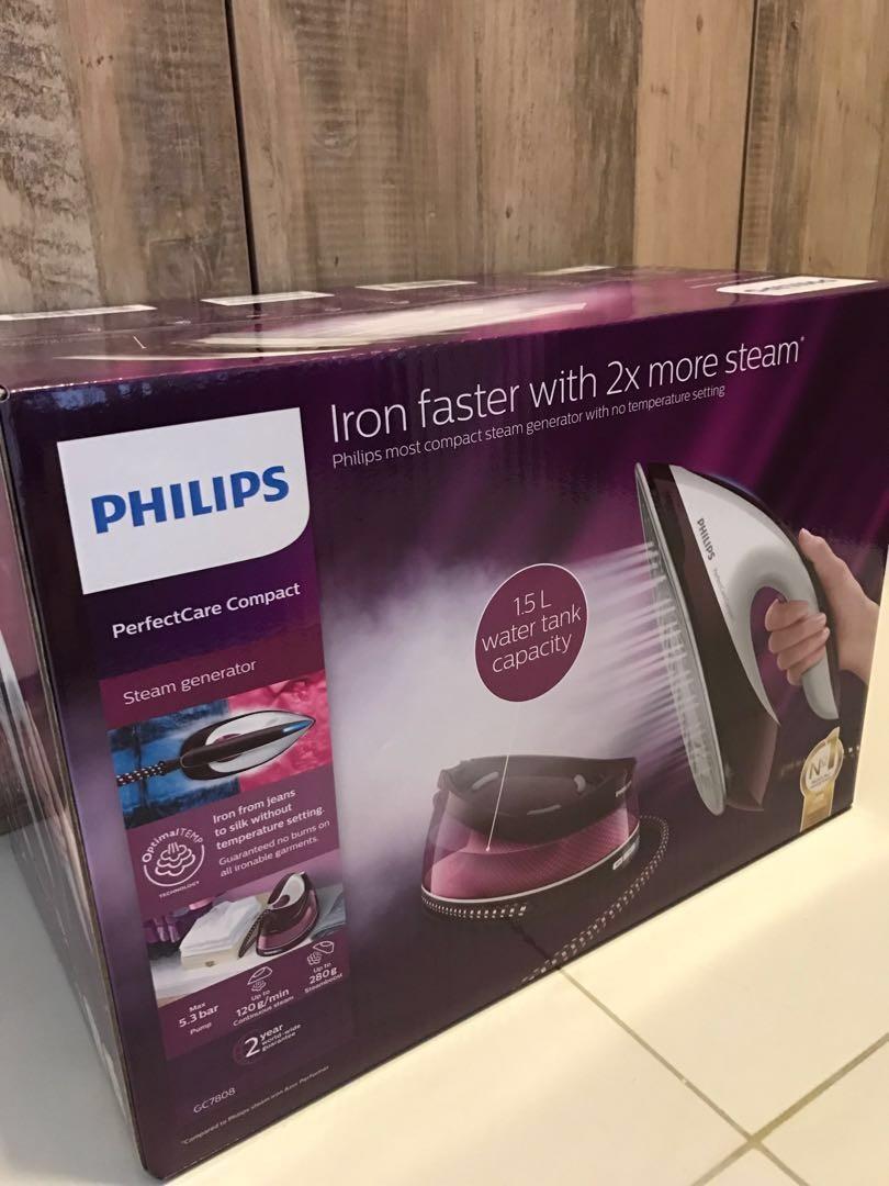 Philips Steam Iron Gc7808 New Kitchen Appliances On Carousell