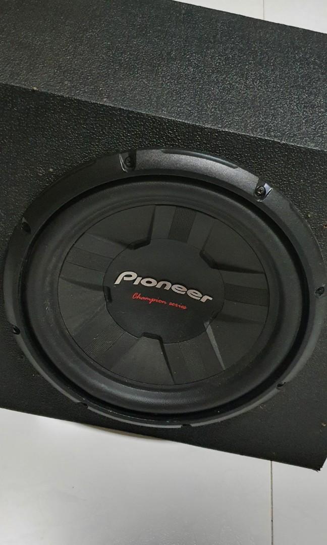 Pioneer woofer box 12 inch, Car Accessories, Accessories on Carousell