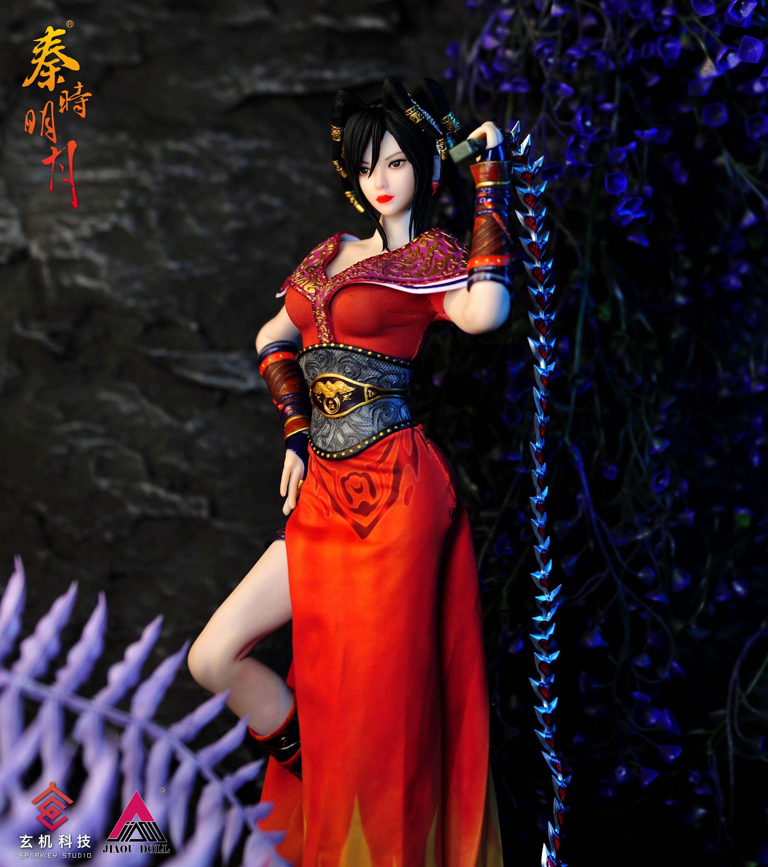 JIAOU x SPARKEY Studio Qin Shi Mingyue - Chi Lian 1/6 Figure 秦时明月 赤练,  Hobbies & Toys, Toys & Games on Carousell