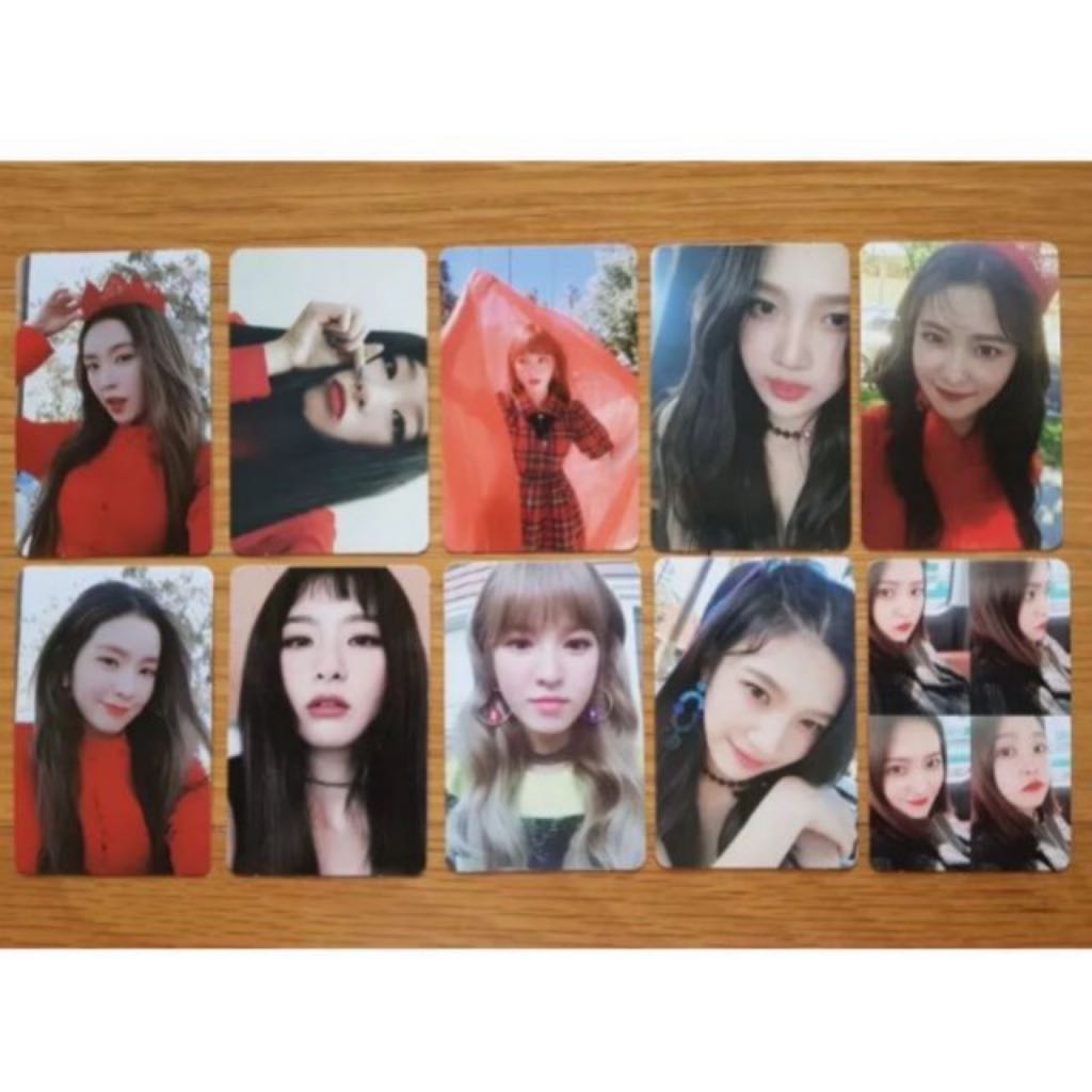 [PO] RED VELVET Perfect Velvet Official Photocards Set, Hobbies & Toys