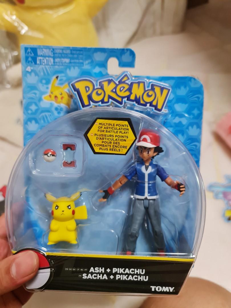 Pokemon Action Figure Pikachu Ash Greninja Mewtwo And Machamp Toys Games Bricks Figurines On Carousell