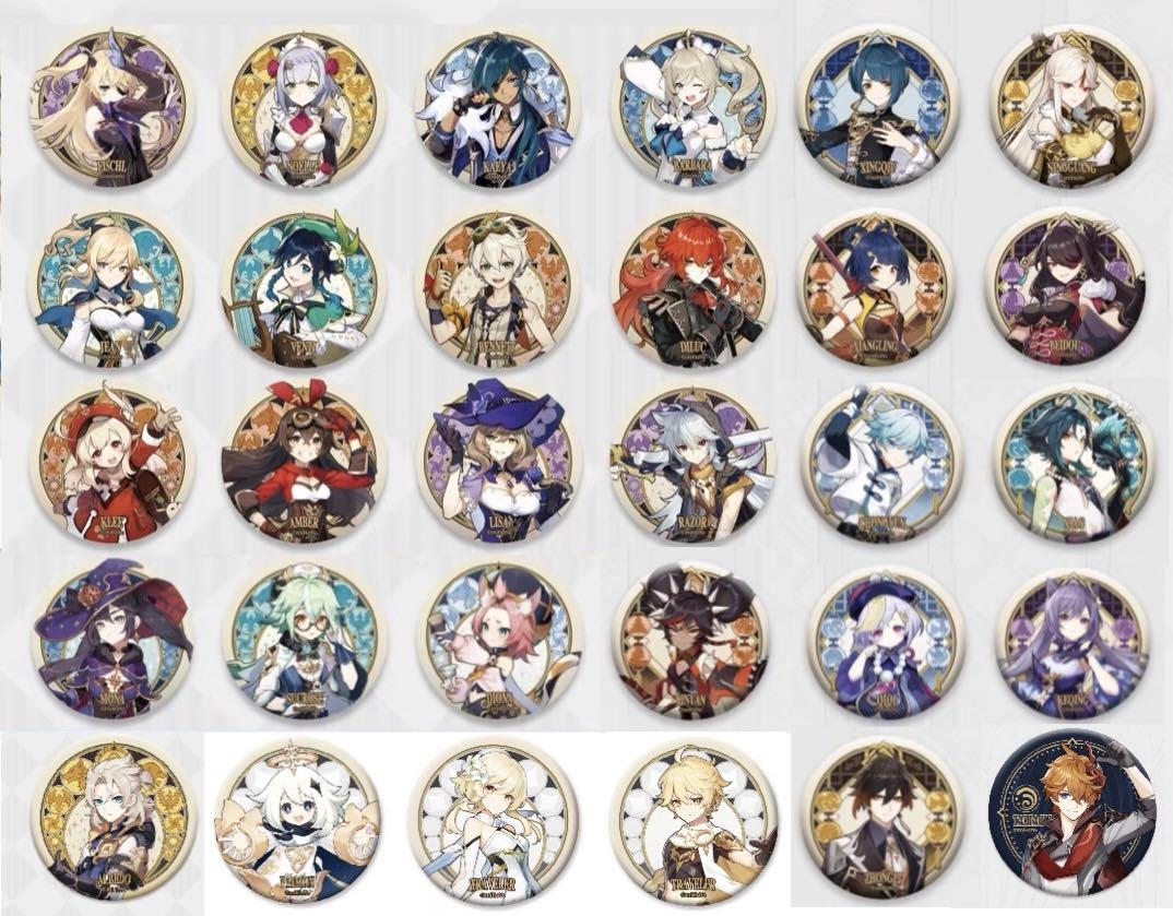 [PO](UPDATED) OFFICIAL Genshin impact merch (badge, standee etc ...
