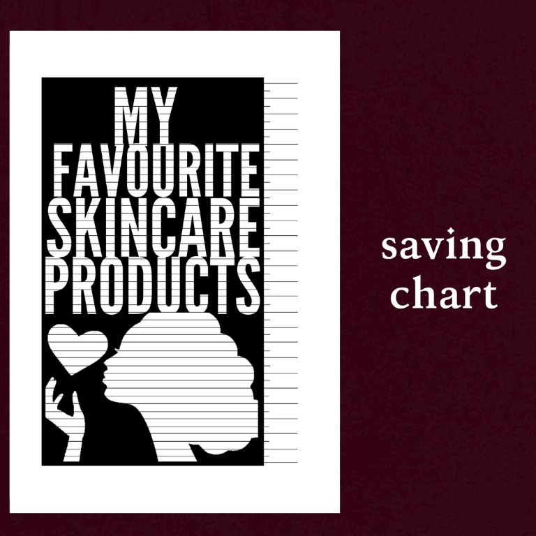 printable-money-management-saving-chart-skincare-books-stationery-books-on-carousell