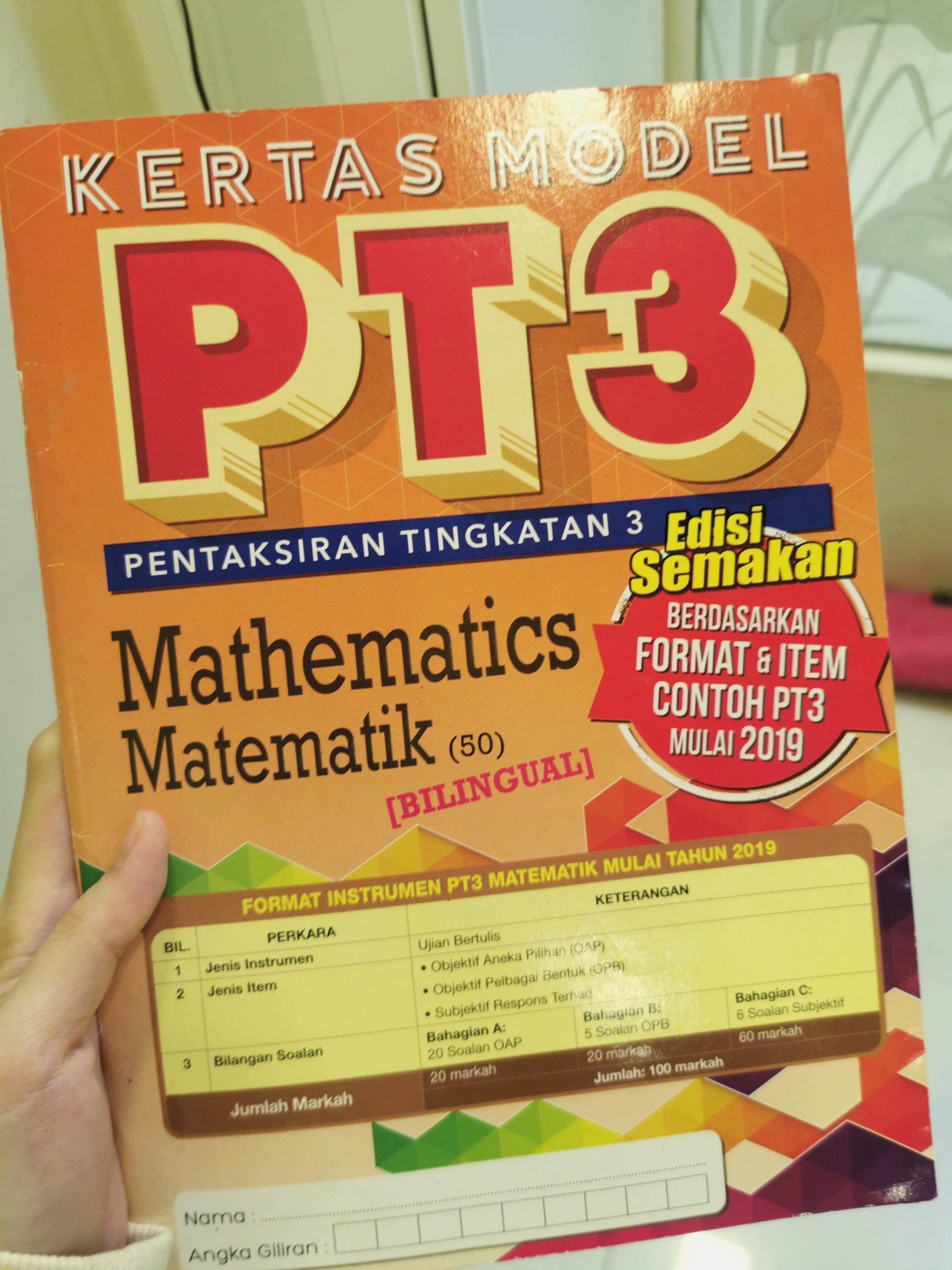 Sasbadi Soalan Kbat Pt3 Form 1 Mathematics Bilingual Jawapan  malaykiews