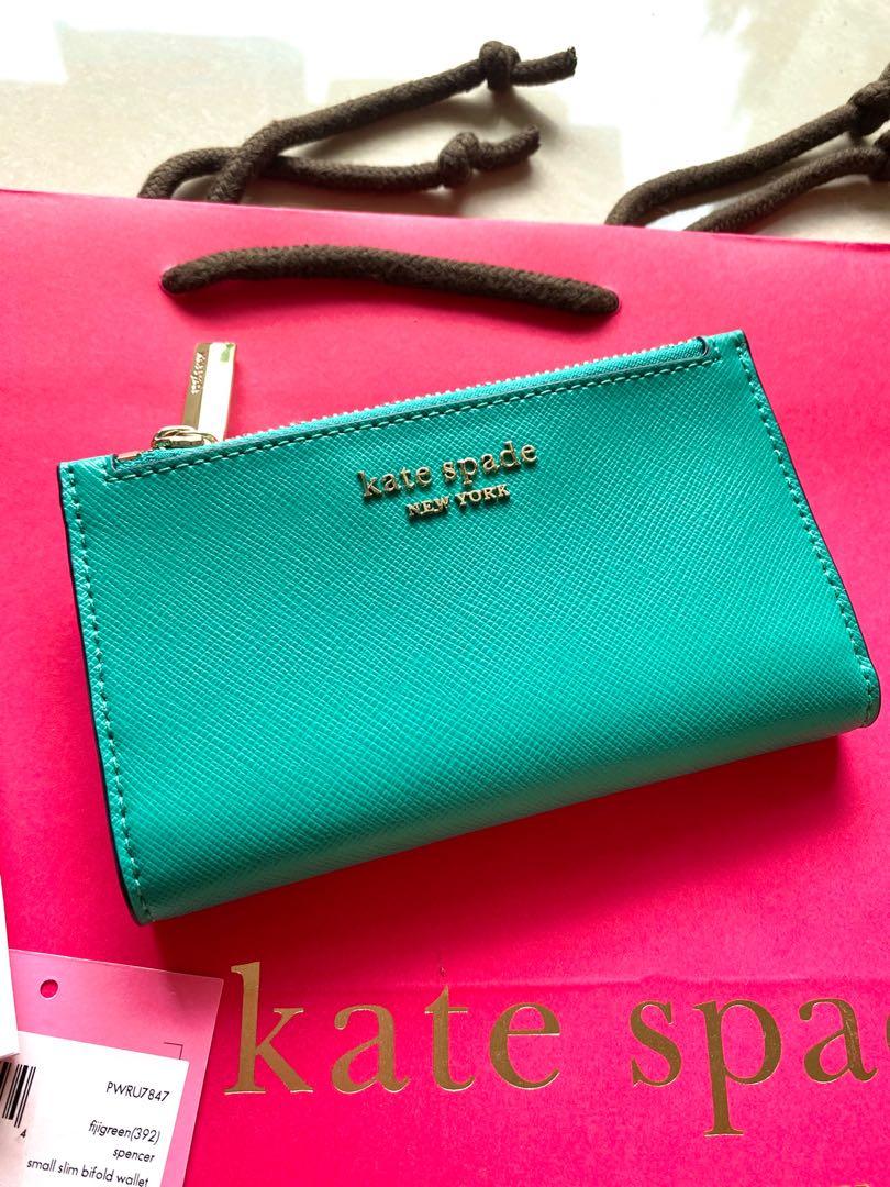 Kate spade on sale fiji green wallet
