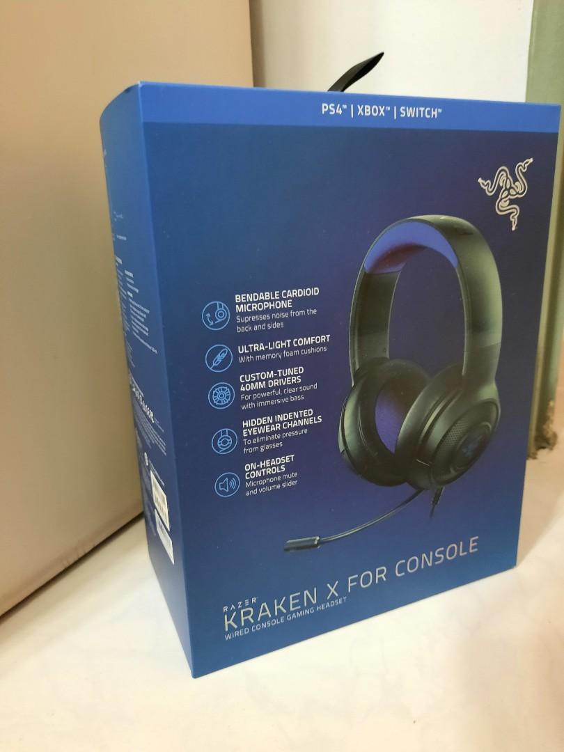 Razer Kraken X For Console Audio Headphones Headsets On Carousell Razer Kraken X For Console Audio Headphones Headsets On Carousell