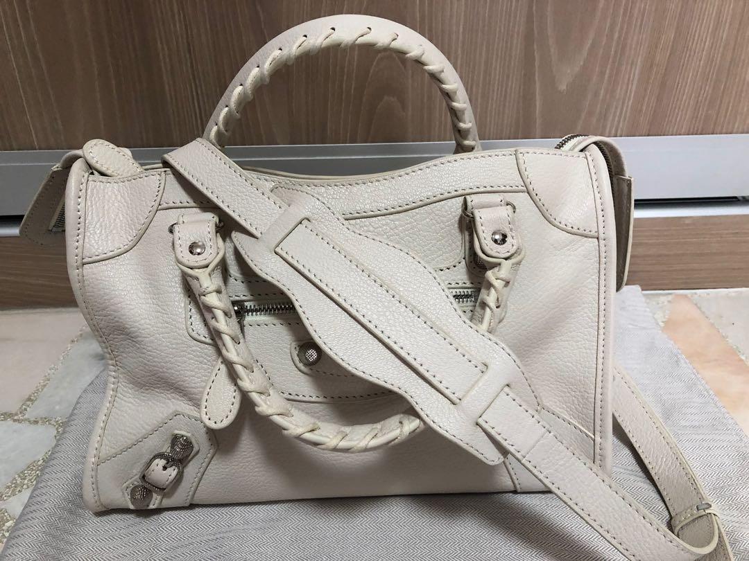 White lambskin leather sale