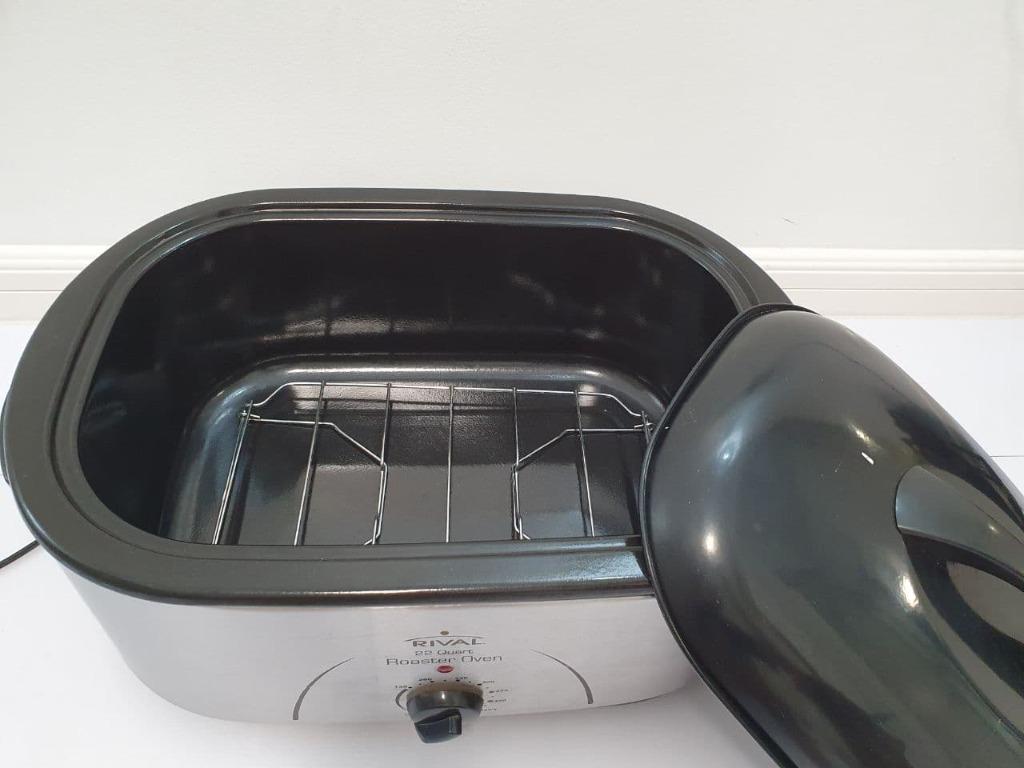 Rival Roaster Oven Stainless steel, 22 Quart (110V), TV & Home ...