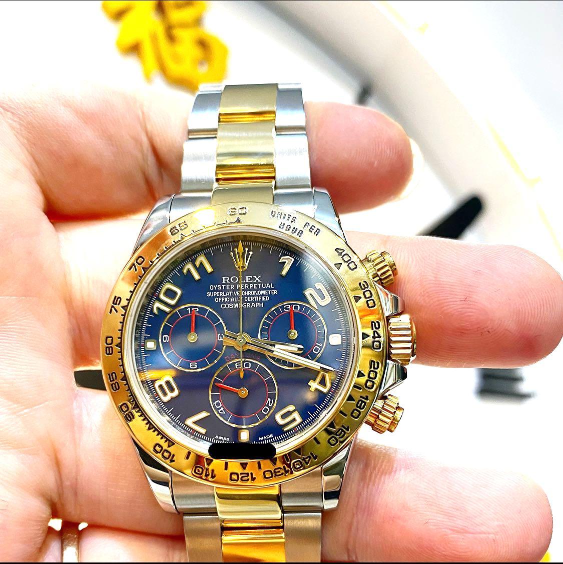 rolex 116503 blue