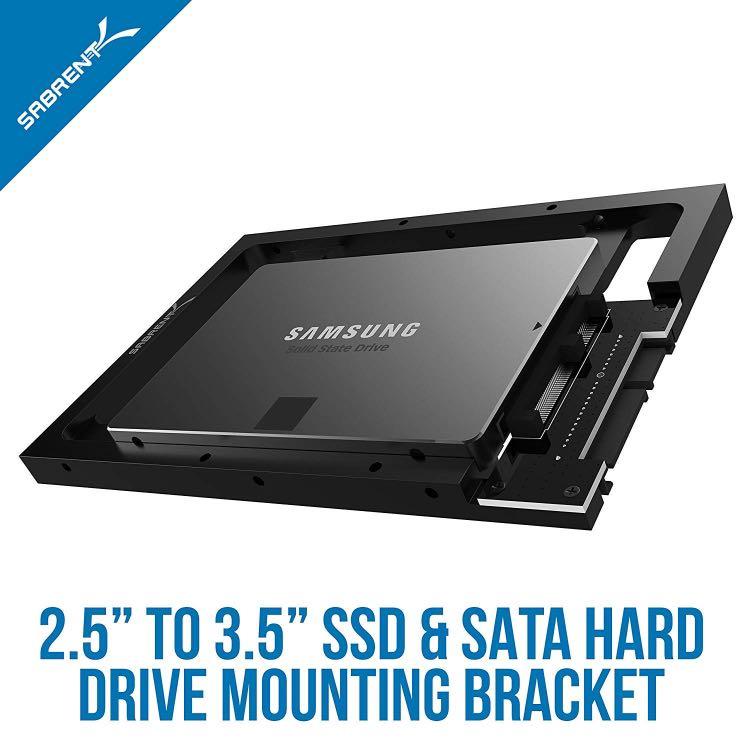 3.5-Inch to x2 SSD / 2.5-Inch Internal Hard Drive Mounting Kit - Sabrent