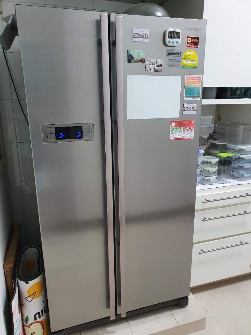 side by side door samsung fridge