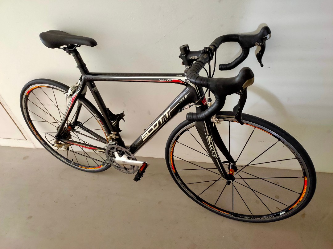 Priced to Clear Scott CR1 Pro Carbon Frame Road Bike Full Ultegra Groupset Mavic Ksyrium Elite Wheelset 2 10 Speed