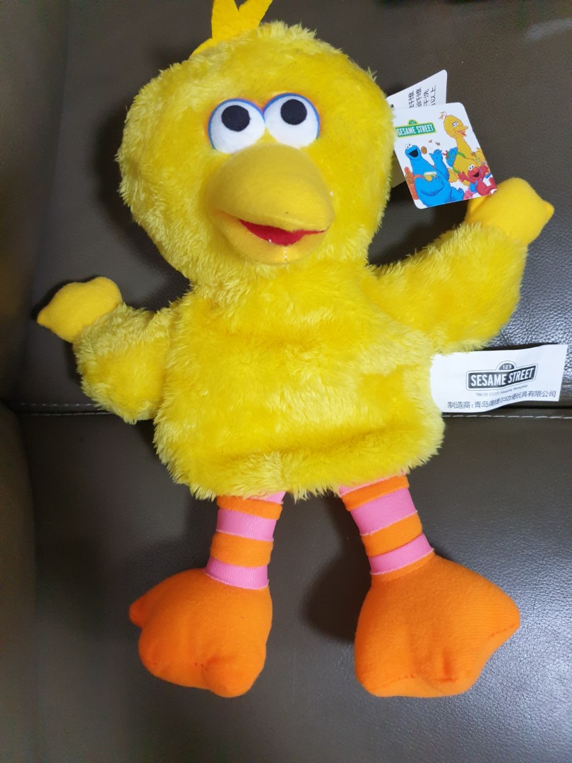 Sesame street big bird hand puppet, Hobbies & Toys, Toys & Games on