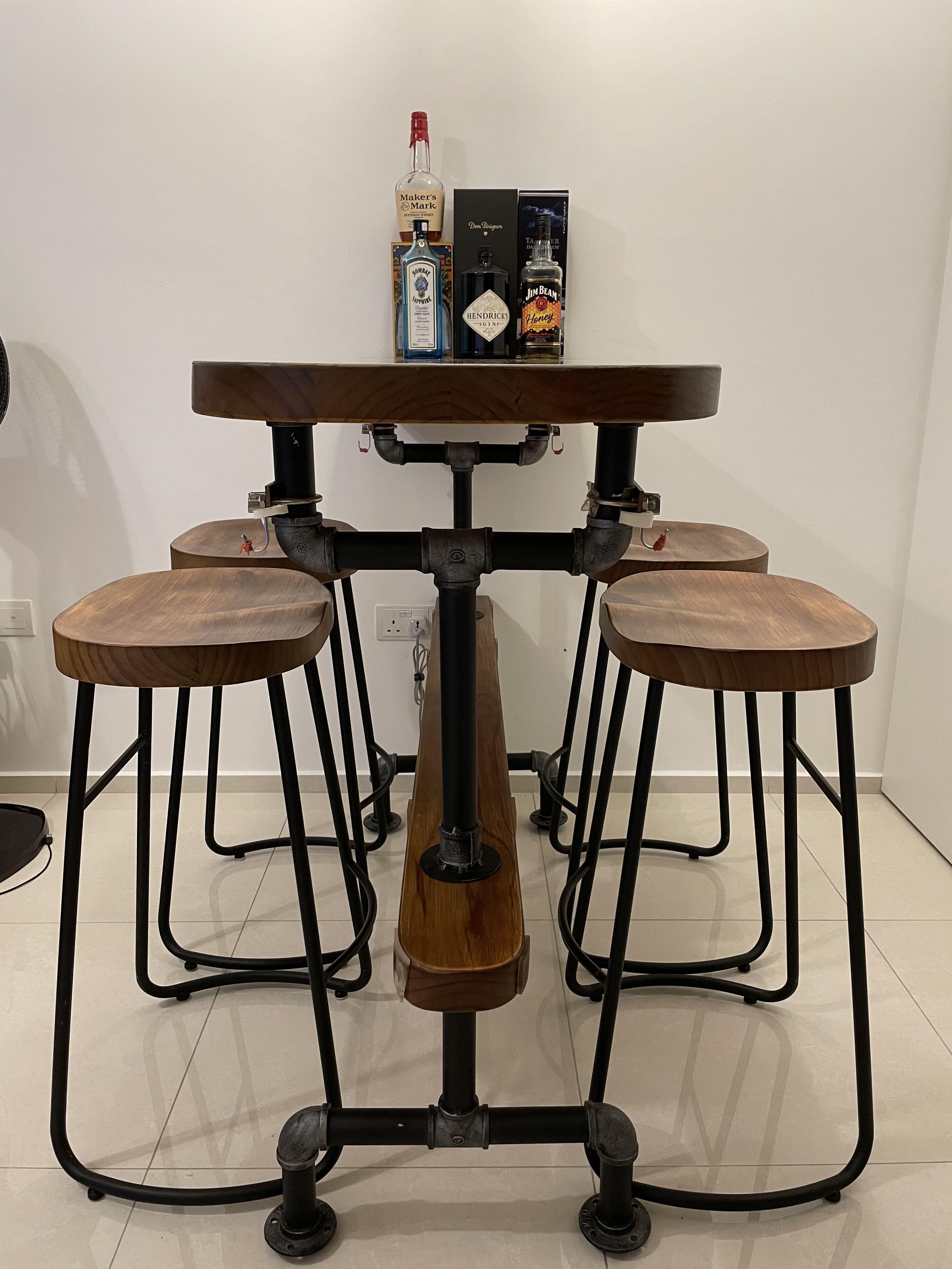 Jim Beam Bar Table And Stools The Best Picture Of Beam