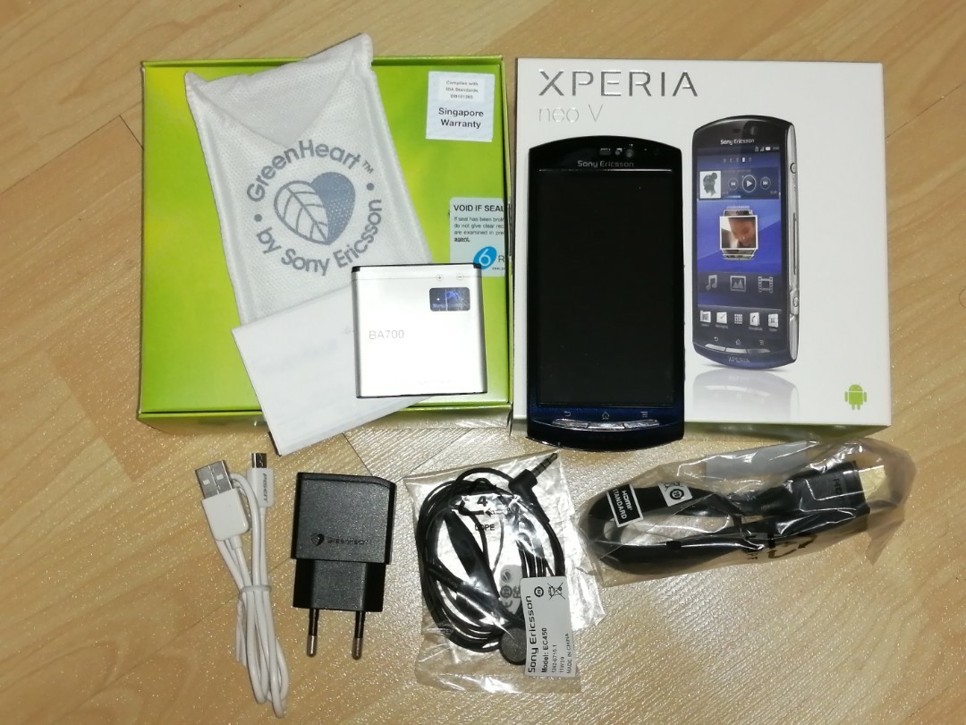 Sony Ericsson Xperia Neo V Blue Mobile Phones Gadgets Mobile Phones Android Phones Sony On Carousell