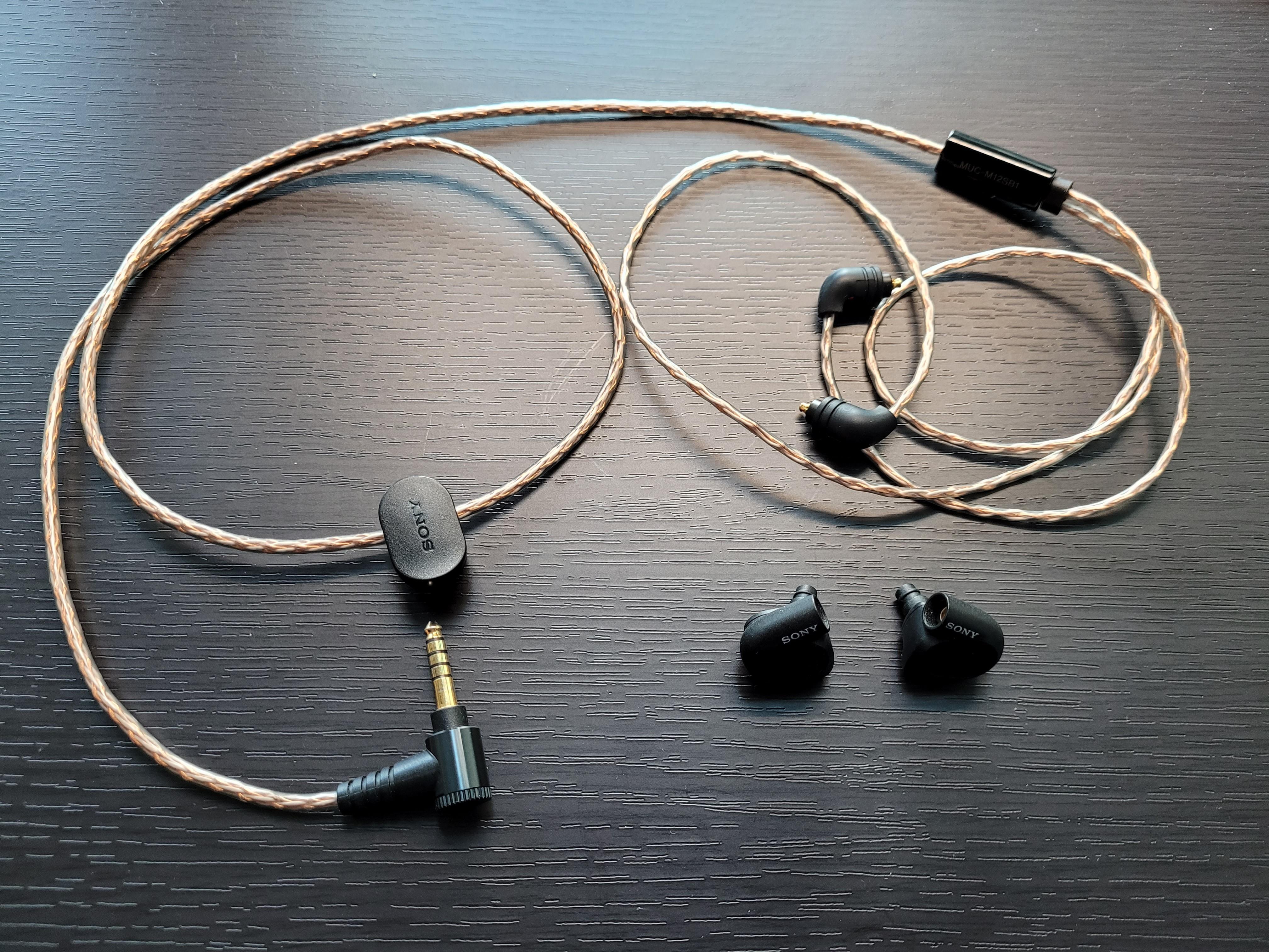 Sony IER M9 + Kimber Kable M12SB1, 音響器材, 可攜式音響設備